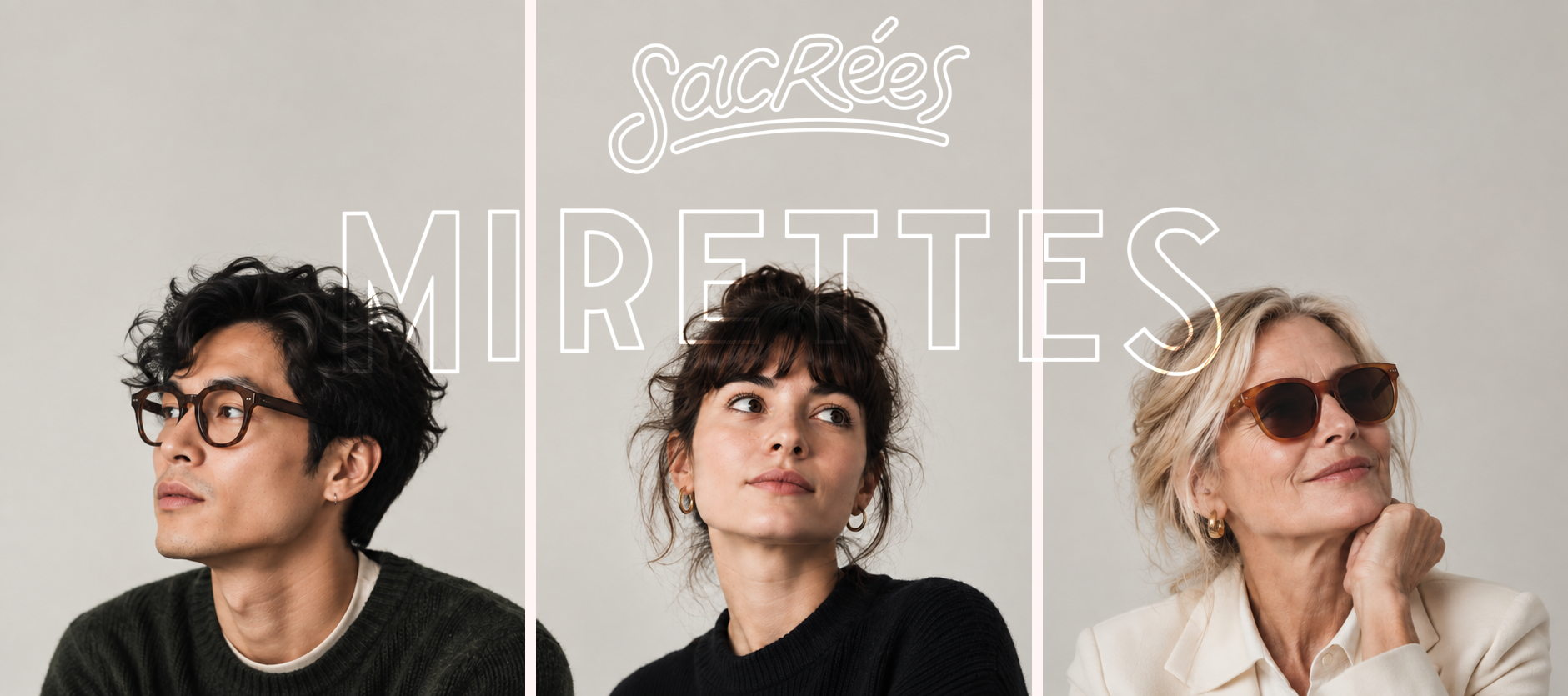 Personas Sacrées Mirettes — trois profils de clientèle
