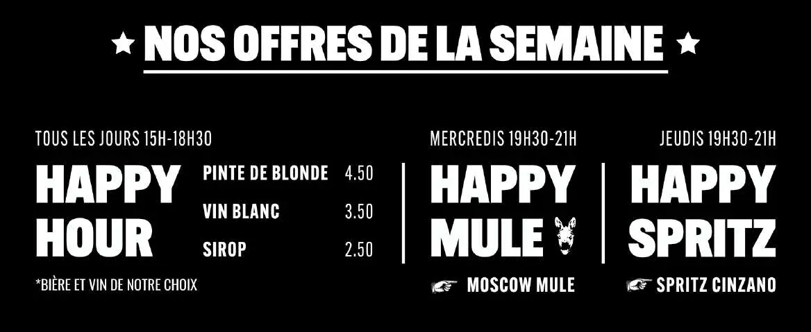 Bannière « Nos offres de la semaine »