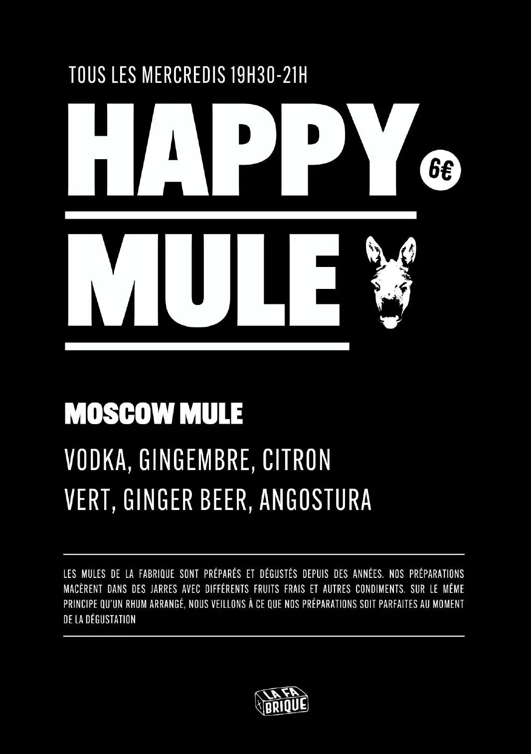 Carte « Happy Mule »