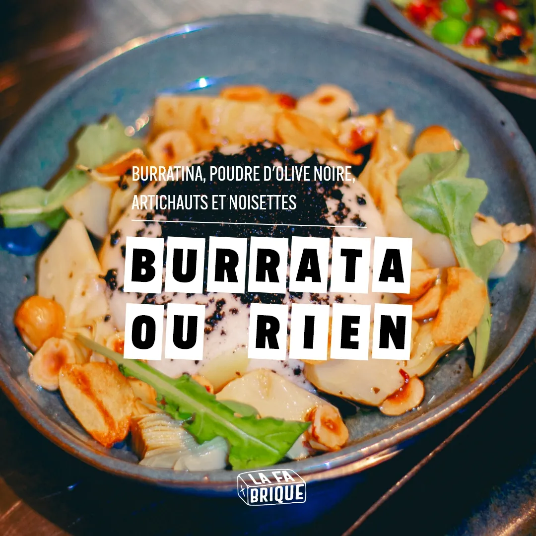 Post tapas « Burrata ou rien »