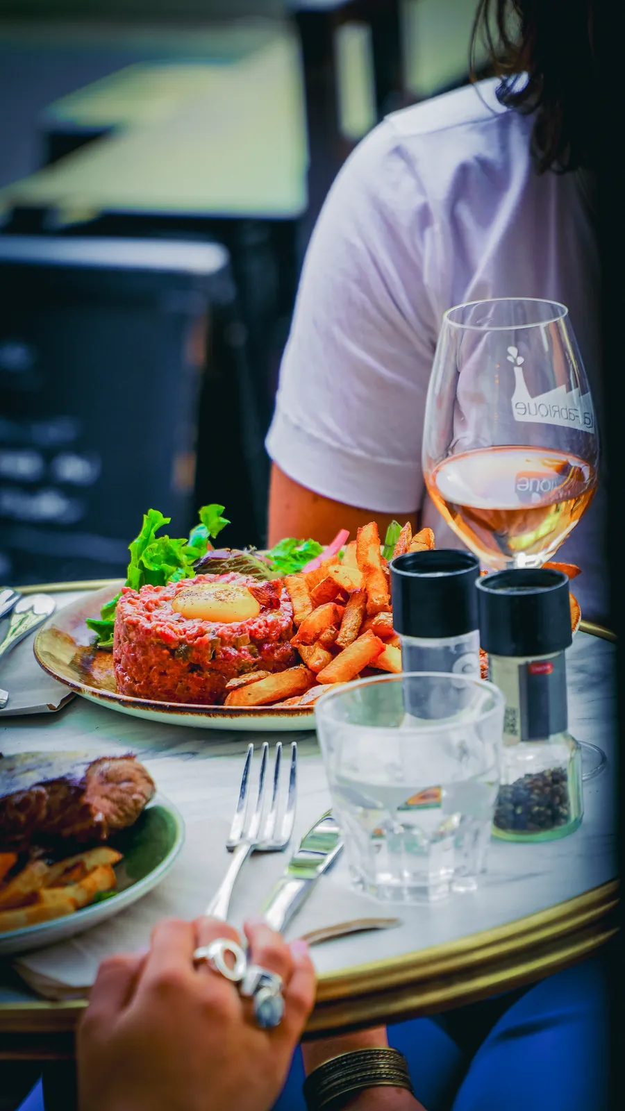 Tartare et frites