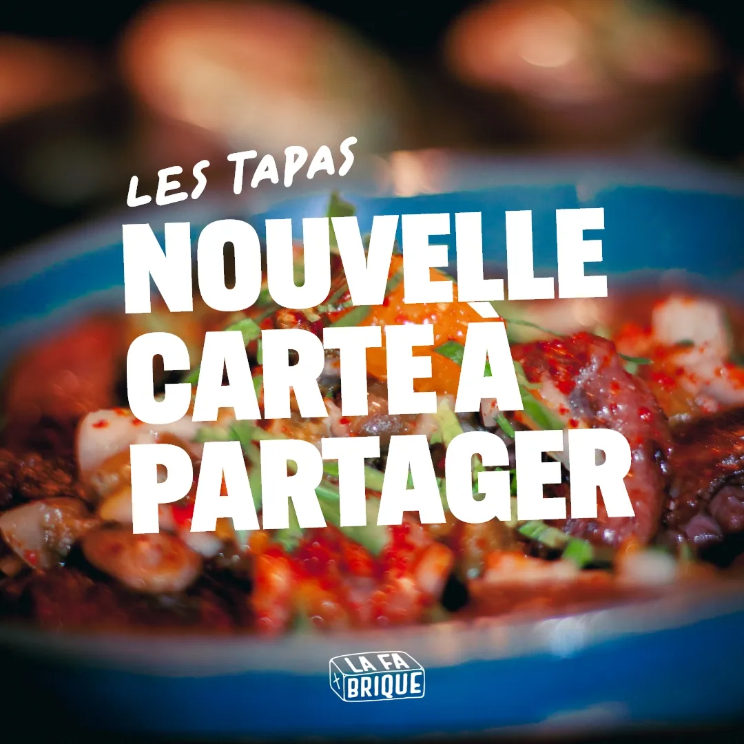 Post « Nouvelle carte tapas »